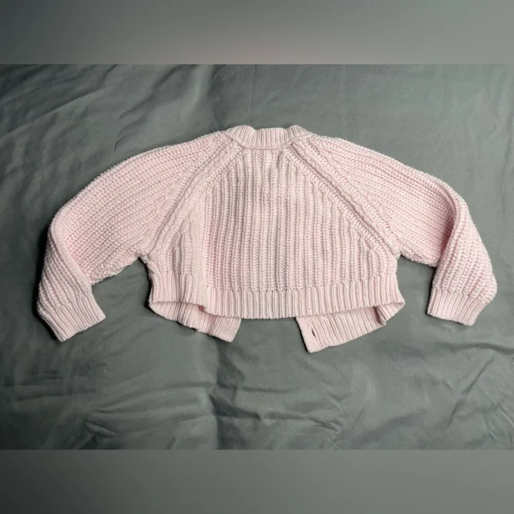 Carter's Kids Sweater Set - Pink, Purple, and White